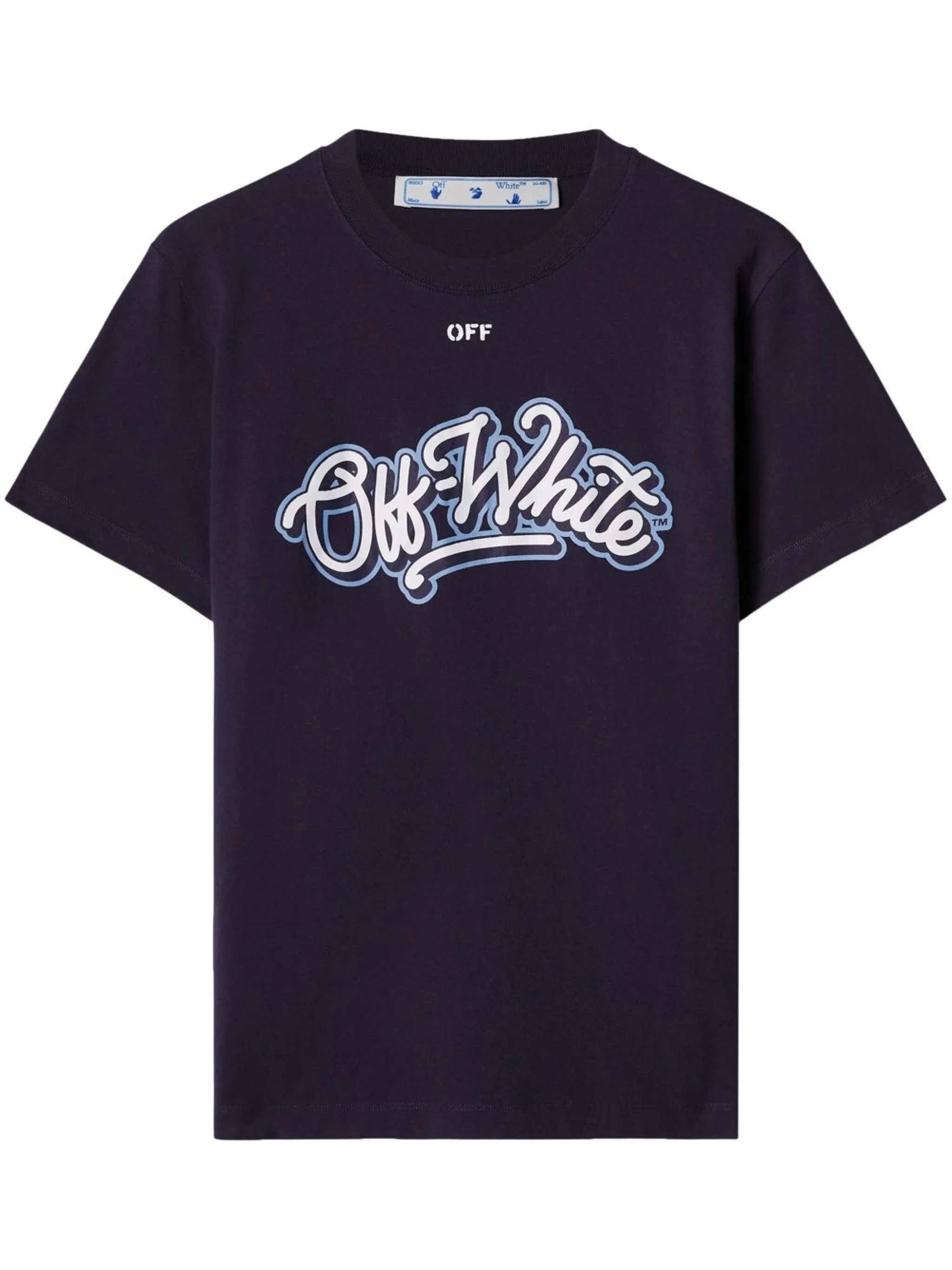 

Футболка с принтом из коллаборации с Chicago Bulls Off-White, черный