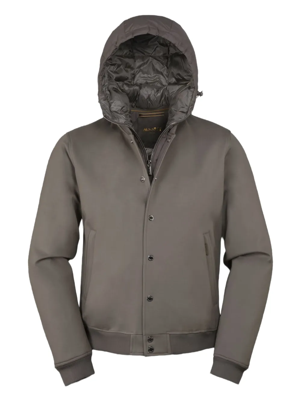 

Куртка Callum-TZ с капюшоном и пуговицами Moorer, серый