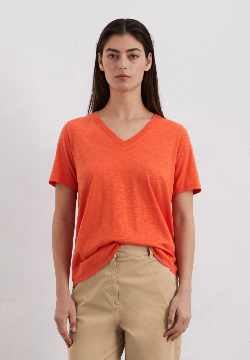 

Базовая футболка Marc O'Polo, цвет Burnt Red