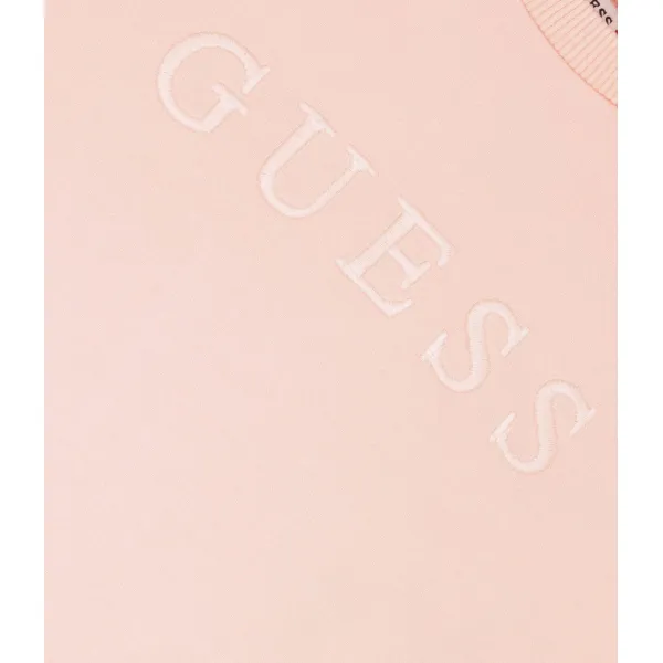 Детская махровая толстовка стандартного кроя Guess, красный — фото 3