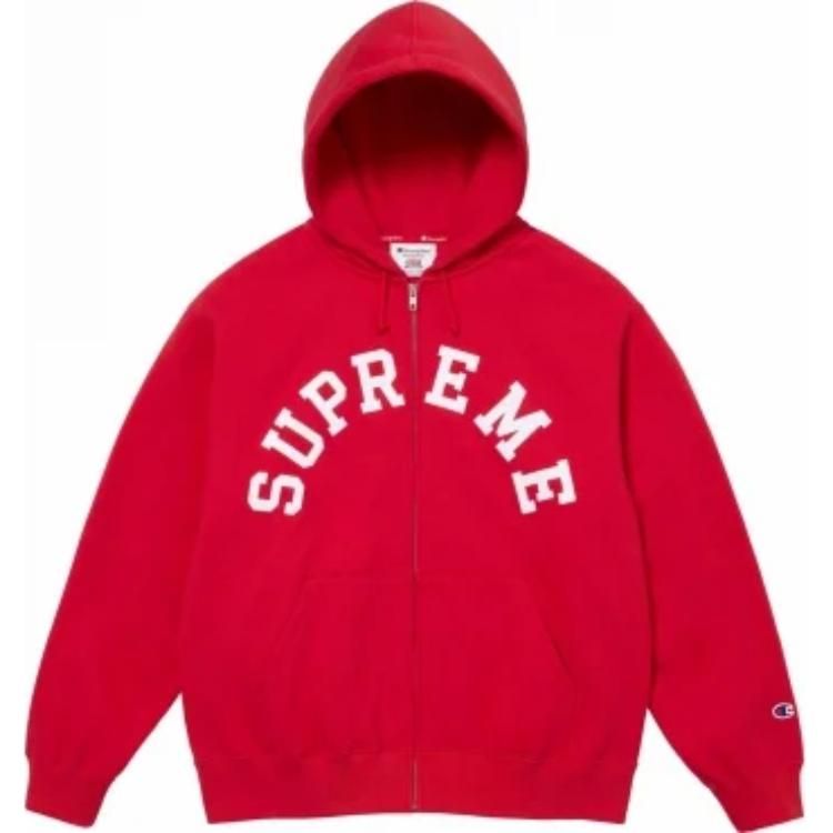 

Толстовка унисекс Supreme, красный