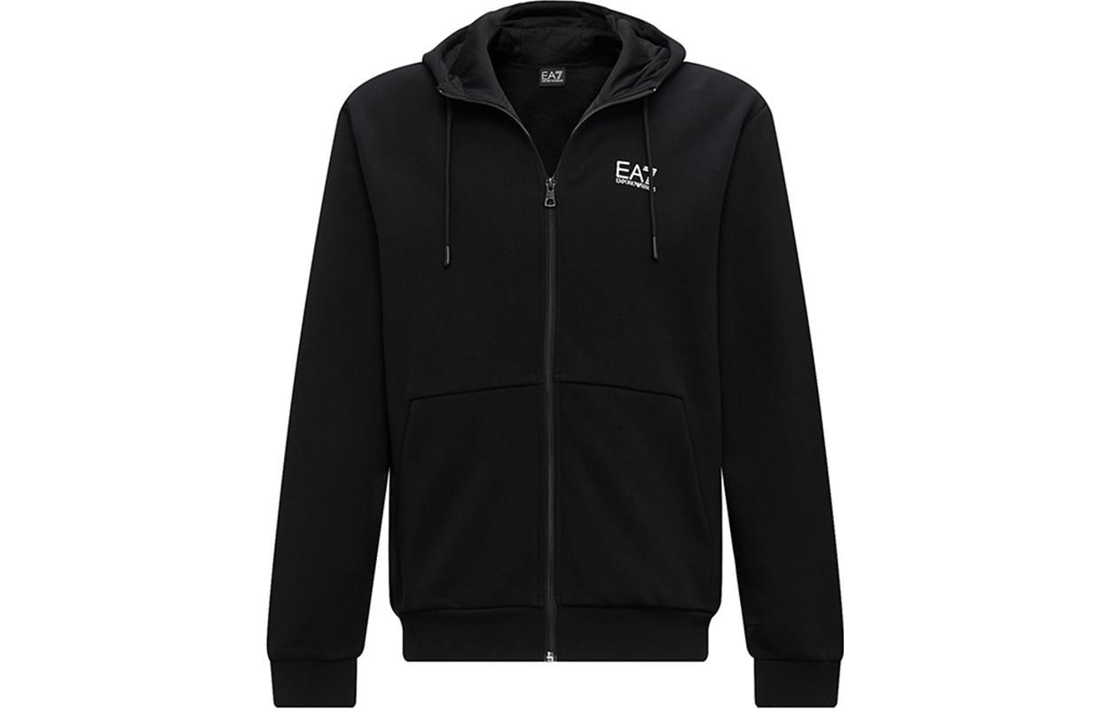 

EMPORIO ARMANI Толстовка EA7 FW23 мужская черная