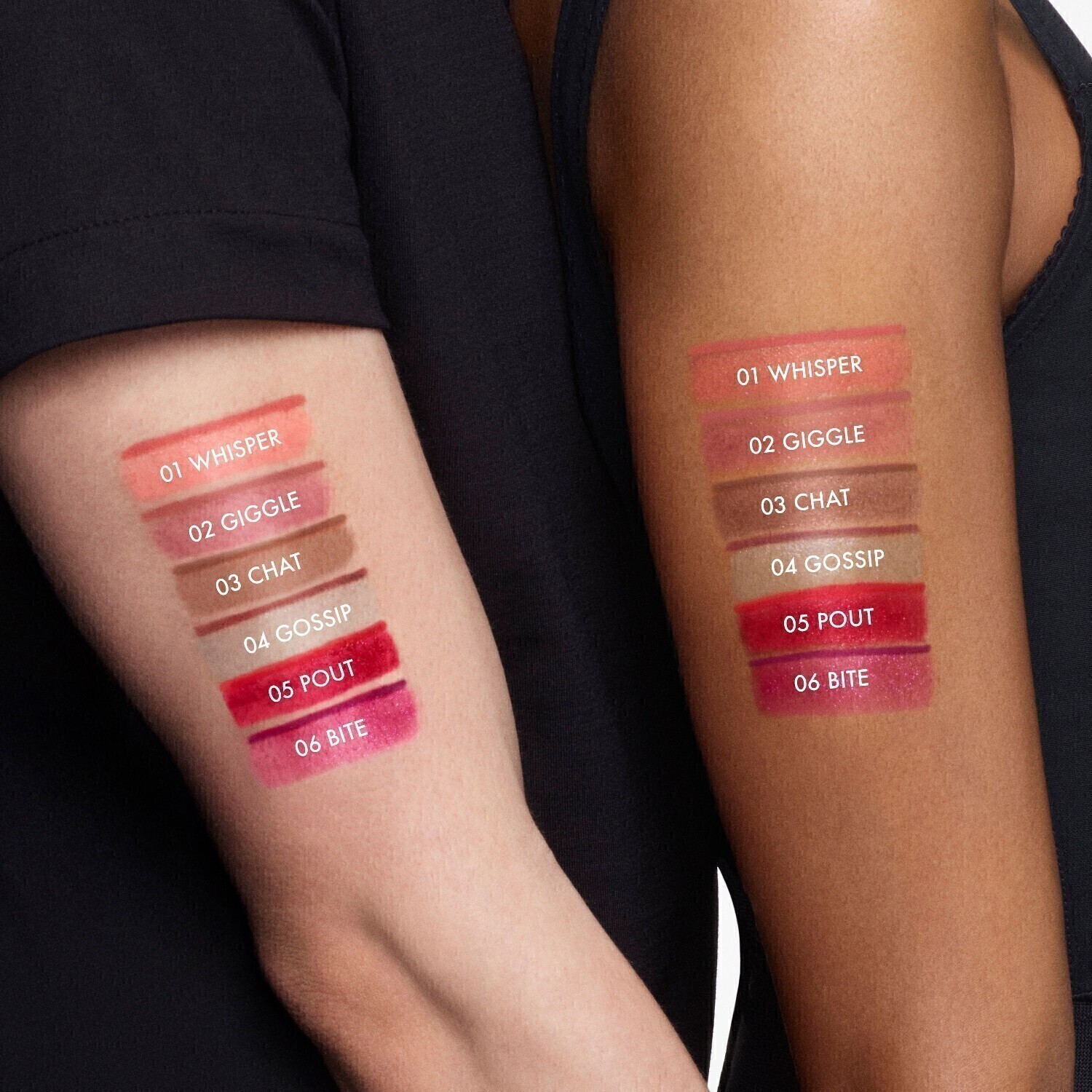 Жидкая помада Kiss my gloss! 4d gloss stick & lip liner duo Dolcegabbana, nr. 04 gossip, 1.1 гр — фото 4