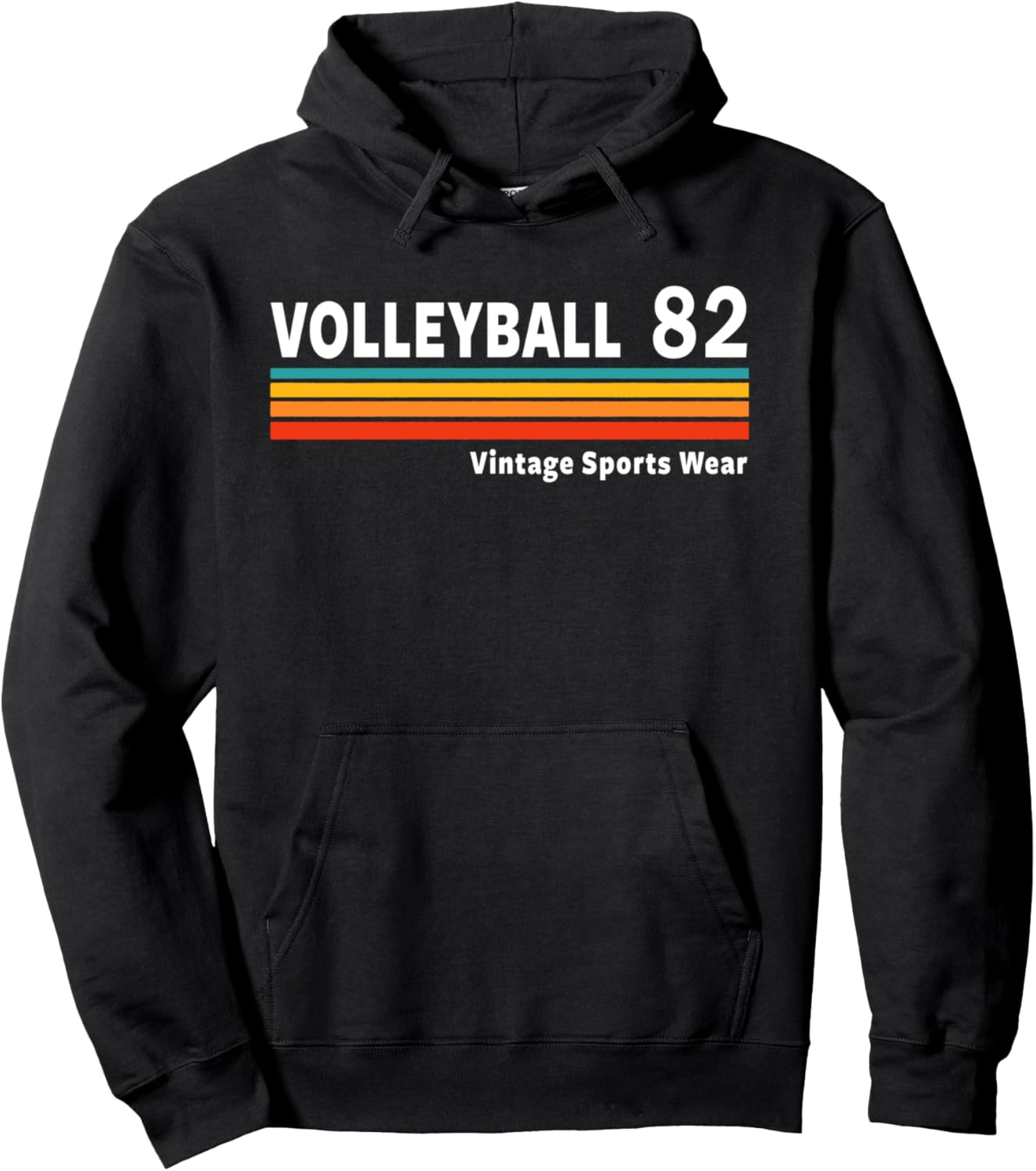 

Волейбольное снаряжение и экипировка - Волейбольная толстовка Vintage Volleyball & Retro Volleyball Shirts Co., черный