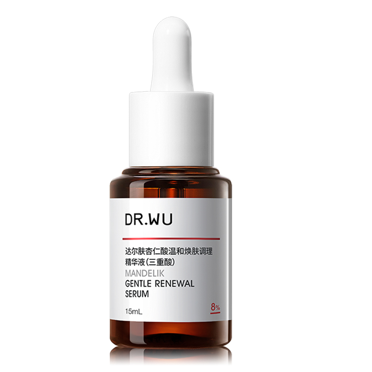 Набор Dr.Wu — Жидкости унисекс , three-piece set: 30ml almond acid serum+10ml almond acid serum * 2 — фото 2