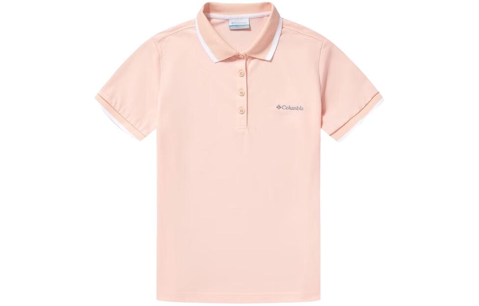 

Columbia Женская поло светло-розового цвета