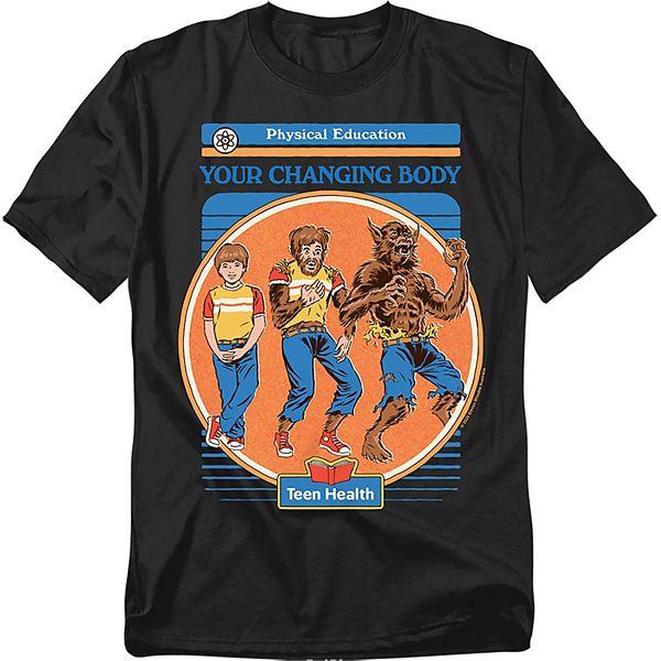 

Футболка Steven Rhodes Big & Tall Your Changing Body Licensed Character