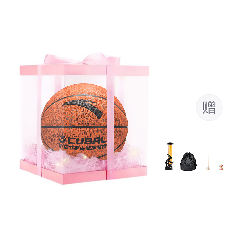 

ANTA Баскетбольный мяч PU Cuba red brown размер 7 тренировочный unisex