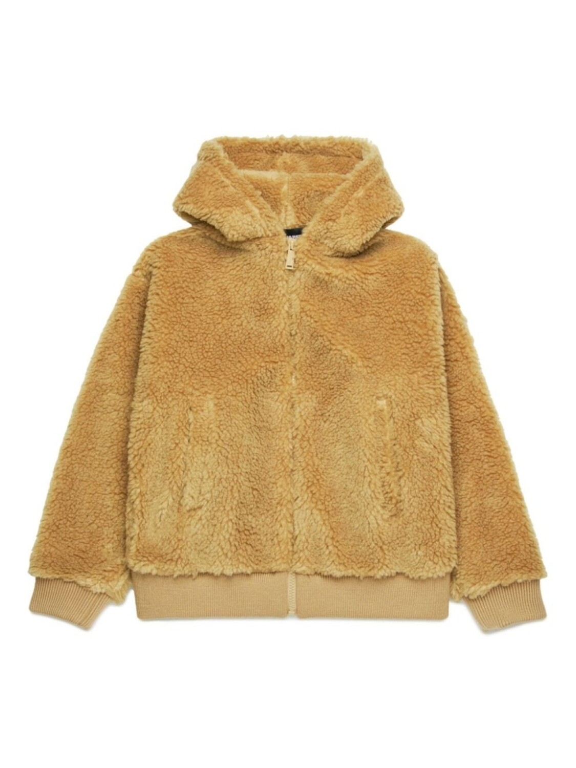 

DSQUARED2 KIDS куртка с капюшоном и логотипом, нейтральный цвет
