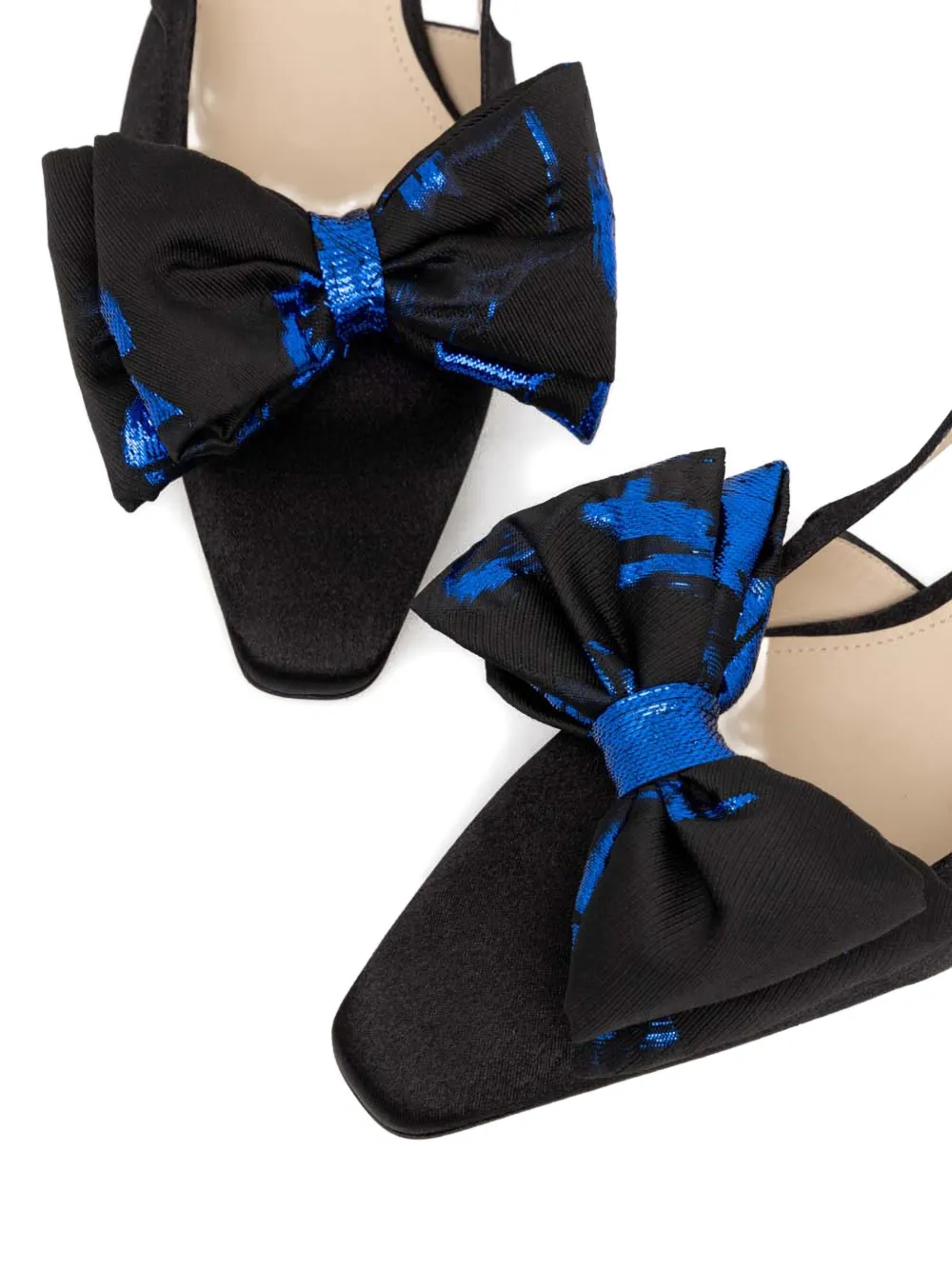Туфли-лодочки Anita с открытой пяткой Custommade, черный — фото 4