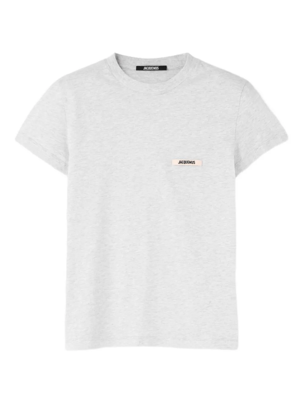 

Футболка с вышитым логотипом JACQUEMUS, серый