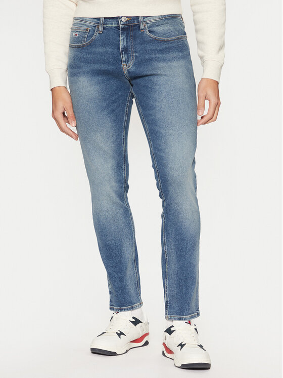 

Облегающие джинсы Scanton DM0DM20535 Tommy Jeans, синий