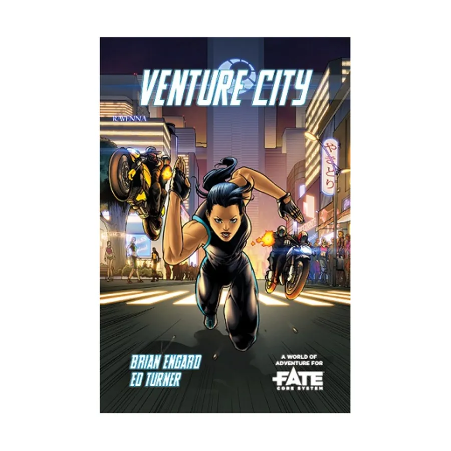 

Venture City, Fate Core System, твердый переплет