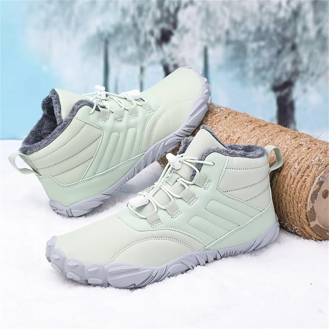 Ботинки Caspar Flex - Non-Slip Waterproof Winter Barefoot Shoe (унисекс) Swzec, зеленый — фото 4