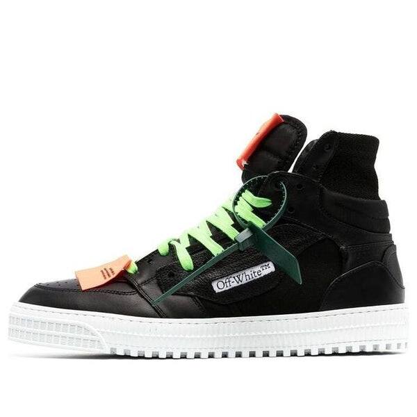 

Кроссовки off-court 3.0 high 'black orange green' Off-White, черный