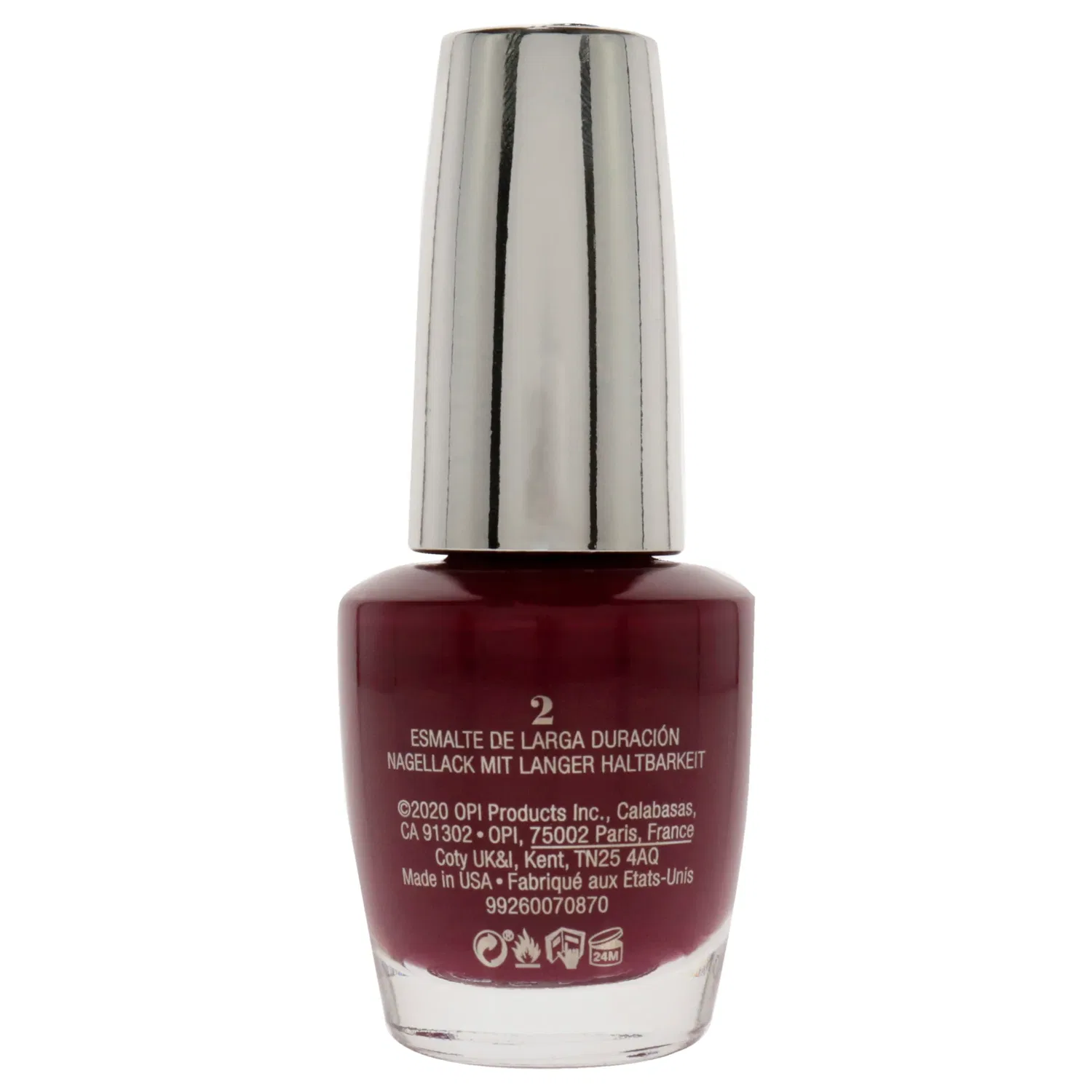 Гель-лак Infinite Shine 2 - ISL L87 Malaga Wine от OPI для женщин - 0,5 унции (22 г), красный — фото 2
