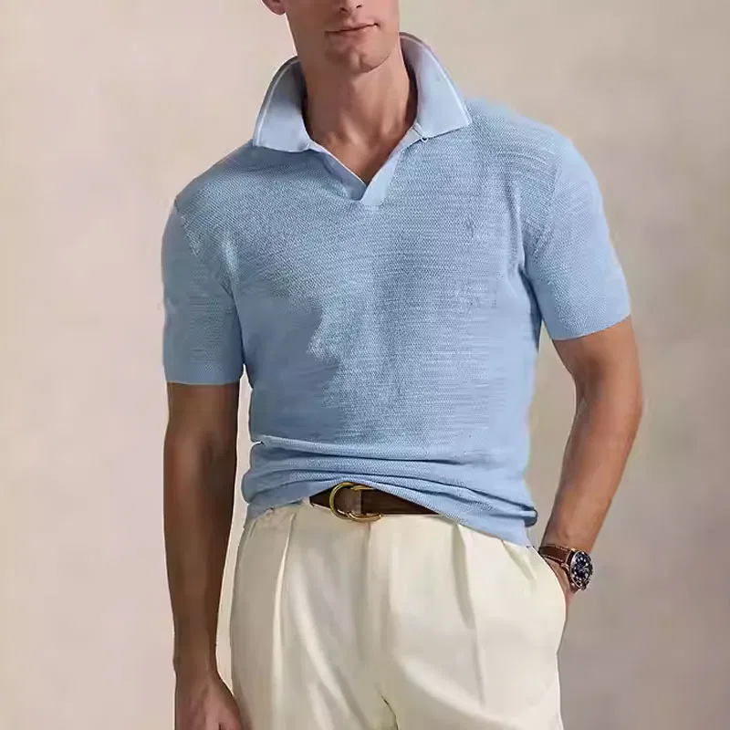 Свитер мужской Workplace Blue, SS25 Polo Ralph Lauren — фото 2