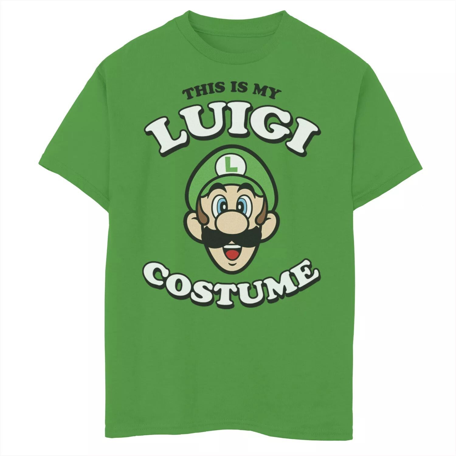 

Костюмированная футболка Nintendo Super Mario Luigi для мальчиков 8–20 лет Licensed Character