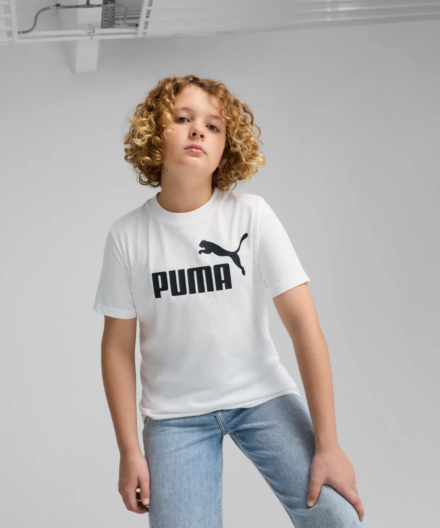 Детская футболка PUMA ESS NO. 1 Logo с коротким рукавом
