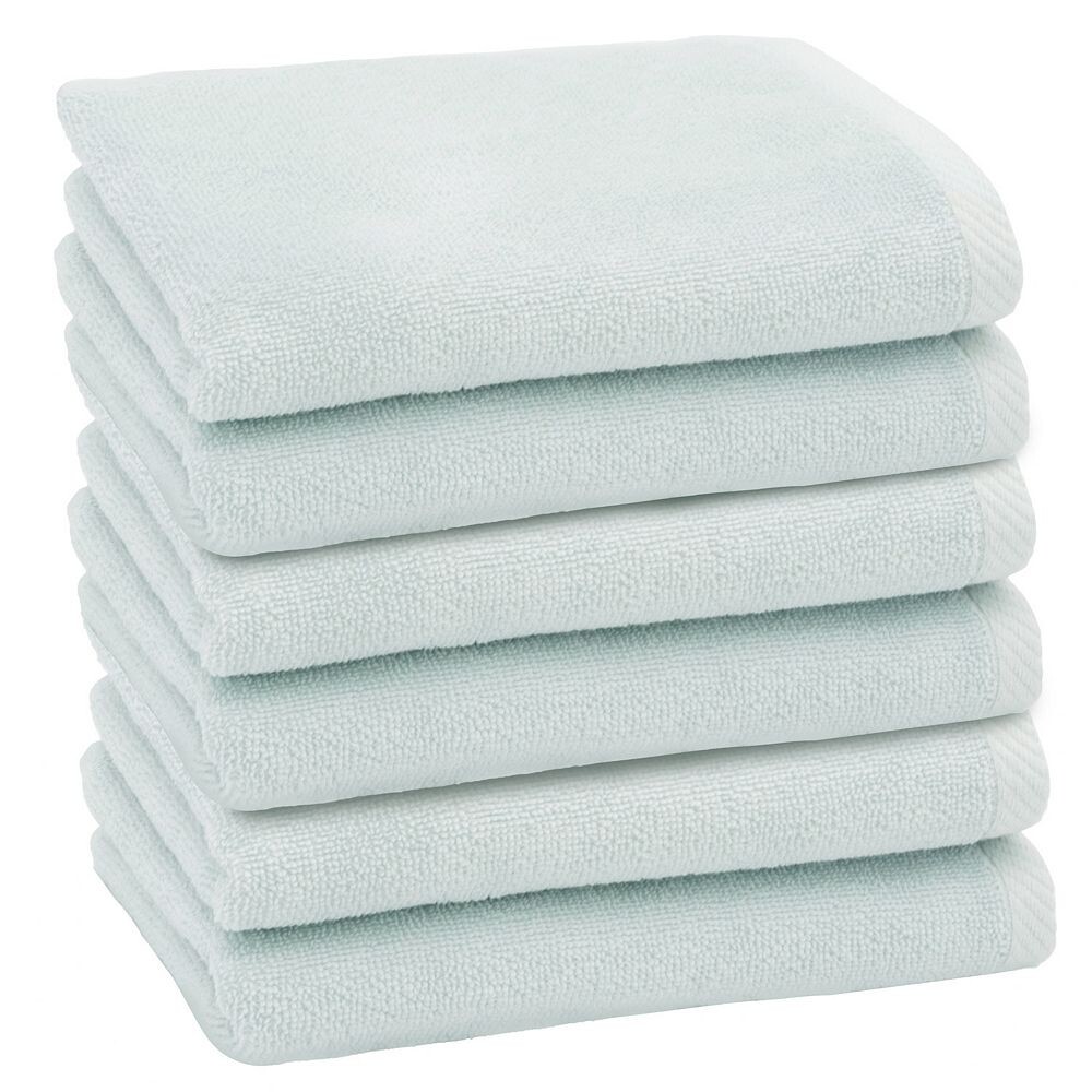 

Linum Home Textiles Набор полотенец для пальцев Ediree из турецкого хлопка, 6 шт., цвет Aqua
