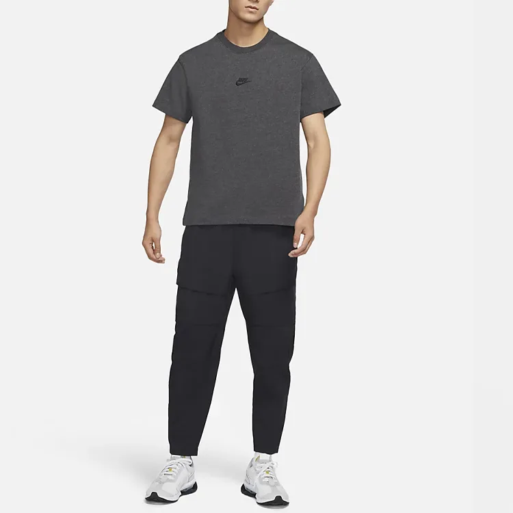 Nike Футболка мужская серая — фото 3