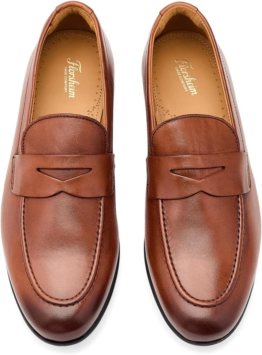 Лоферы Florsheim, цвет Коньяк — фото 2