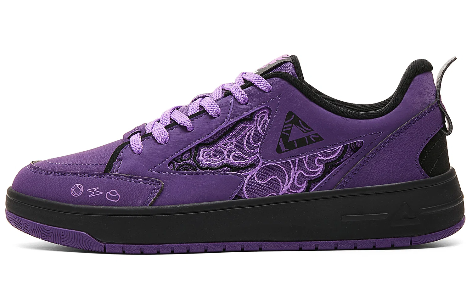 Кроссовки скейтбордические PEAK Taichi National Innovation Speedy Wealth Purple