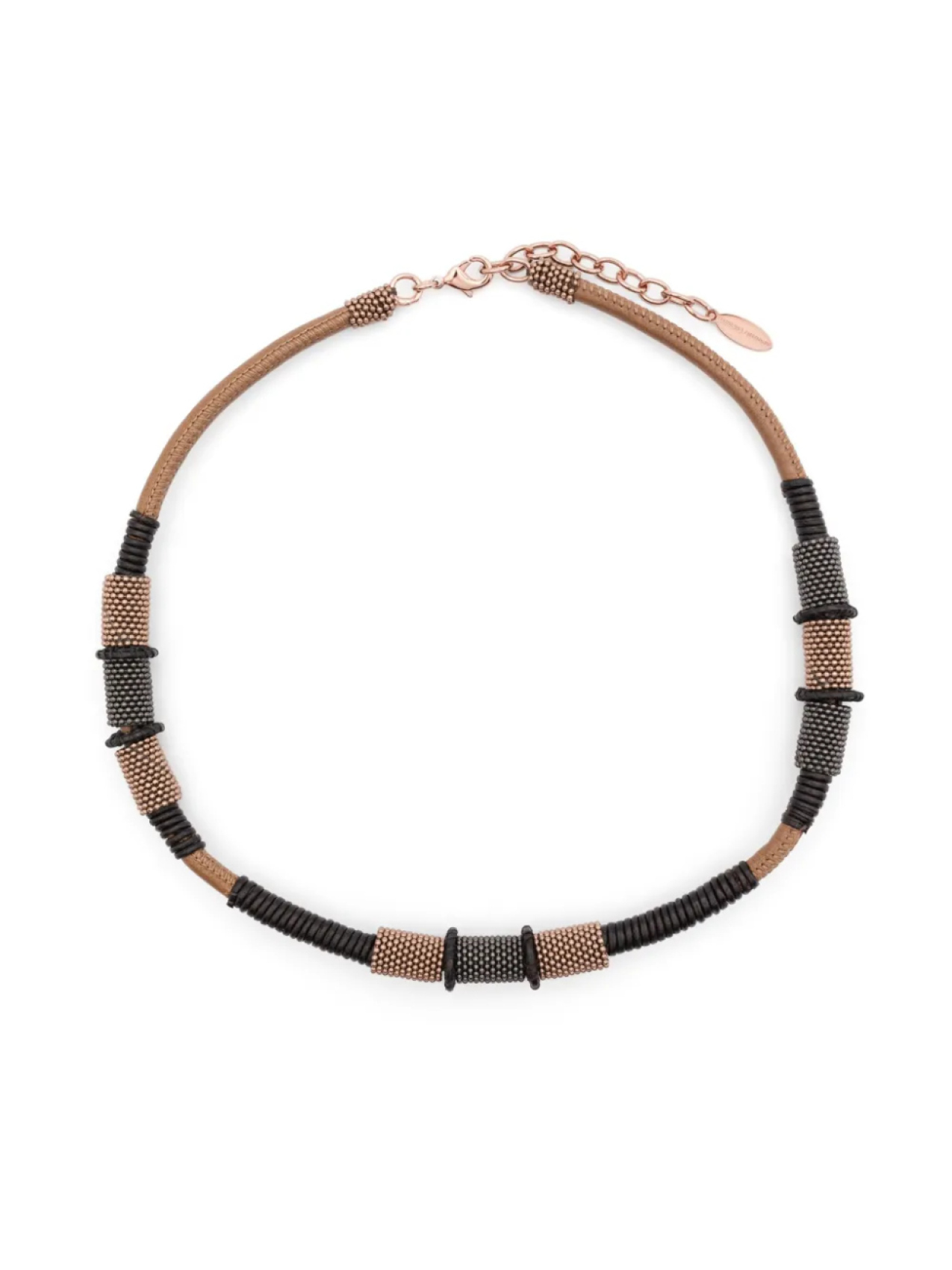 

Колье Brunello Cucinelli Collana, коричневый