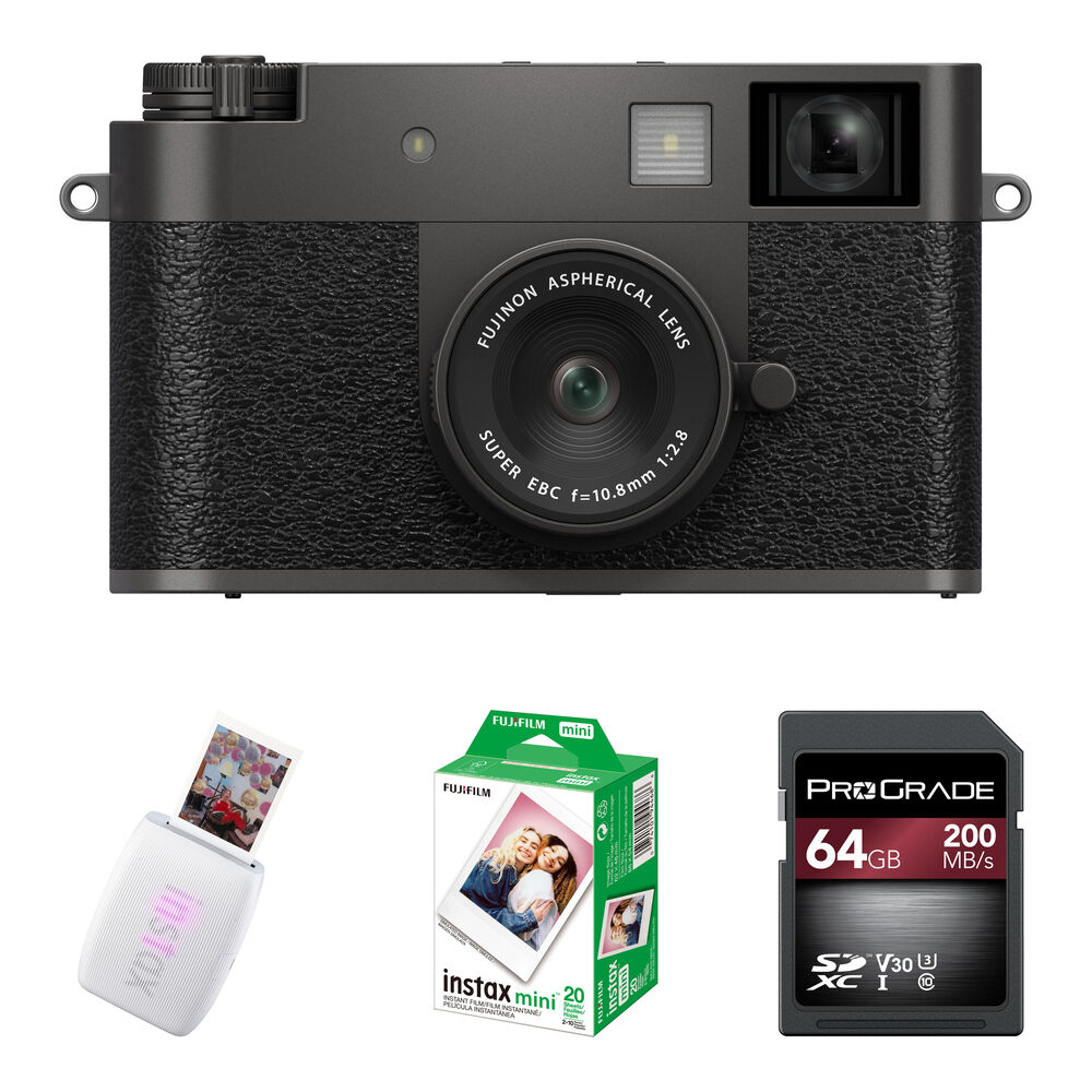 

Цифровая камера FUJIFILM X half Digital Camera with INSTAX MINI Link 3 Printer