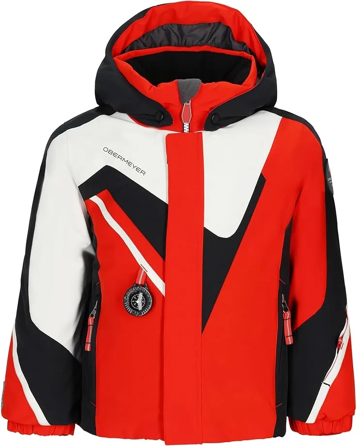 Куртка Obermeyer Kids Super G Jacket (Toddler/Little Kid/Big Kid), Red