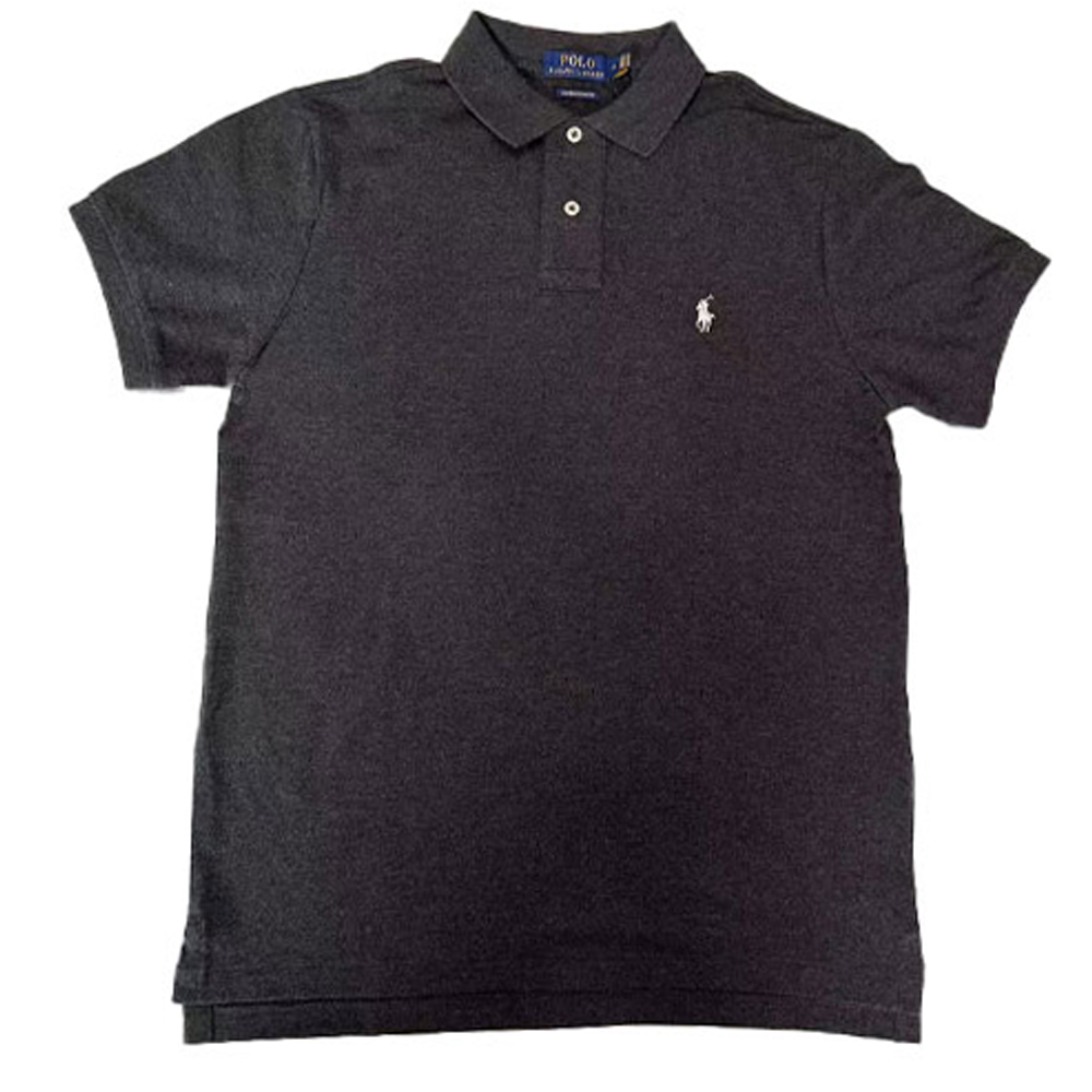 

Весна-Лето 2023 Футболка поло мужская серая Polo Ralph Lauren
