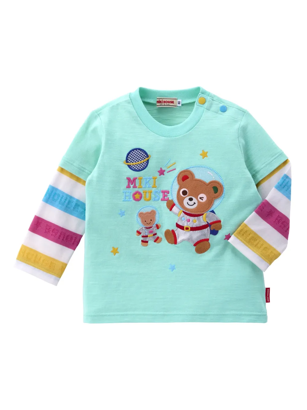 

Футболка Bear Astronaut Miki House, синий