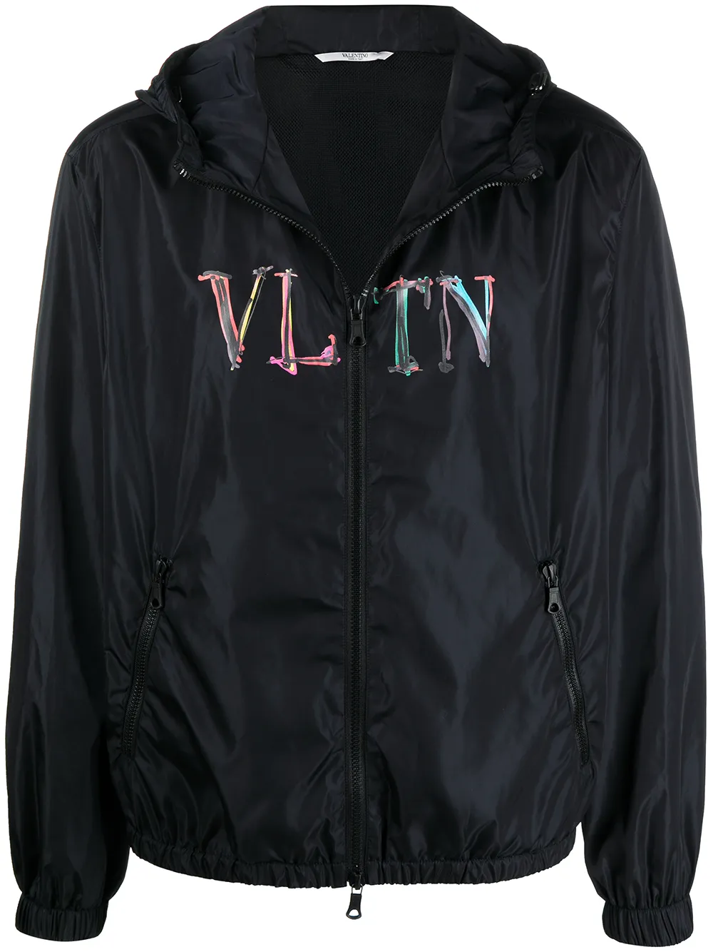 

Куртка с капюшоном и логотипом VLTN VALENTINO GARAVANI, синий