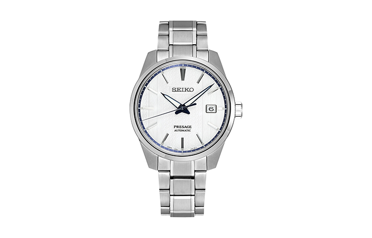 

SEIKO Часы Men's Presage Series Watch, White Dial