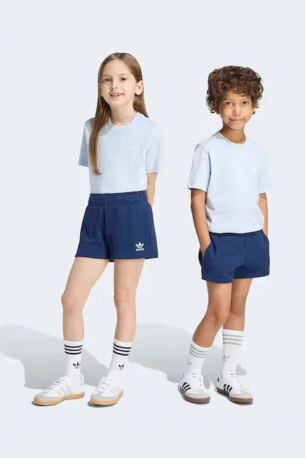 Комплект из эластичного хлопка Adidas Originals, синий