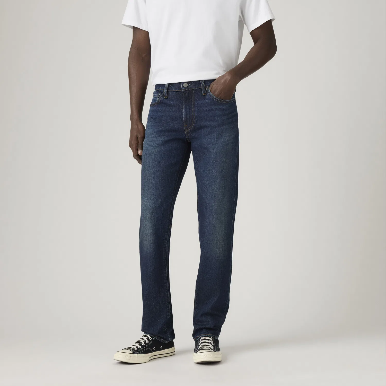 Мужские джинсы 511 Slim Authentic Soft Levi's, Dark Wash — фото 2
