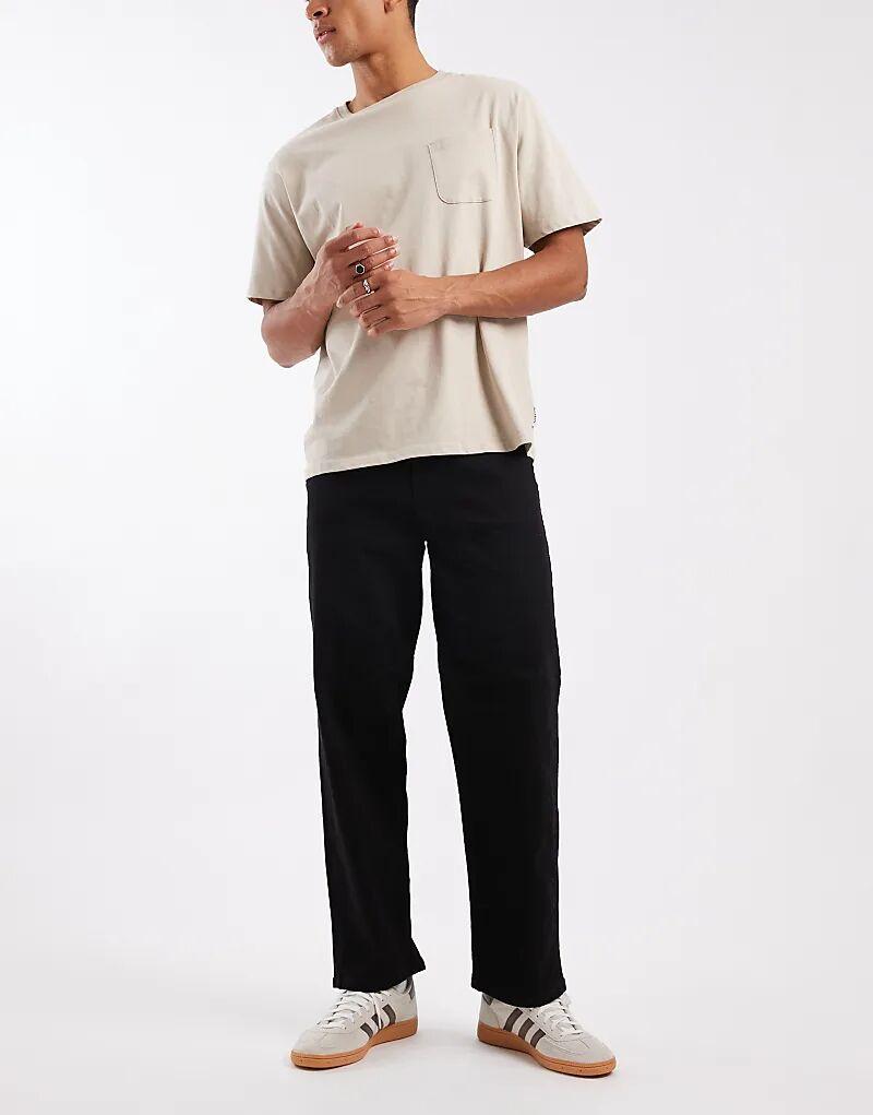 

Джинсы ADPT широкого кроя черного цвета