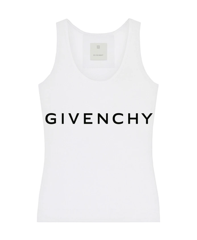 

Рубашка с круглым вырезом и принтом Archetype Givenchy, белый