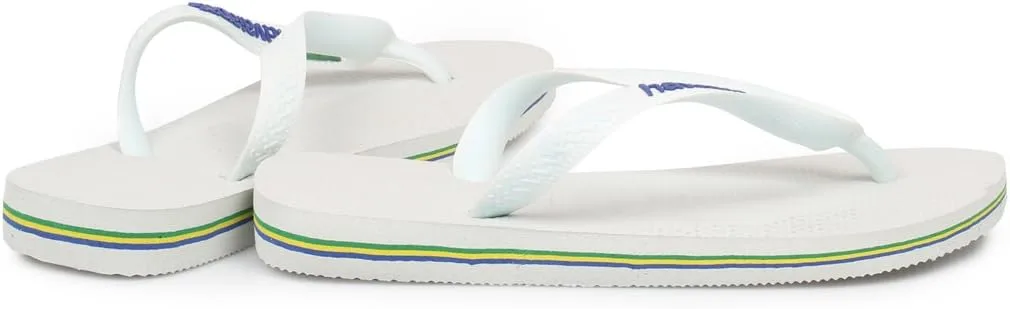 Шлепанцы Havaianas с флагом Бразилии, белый — фото 4