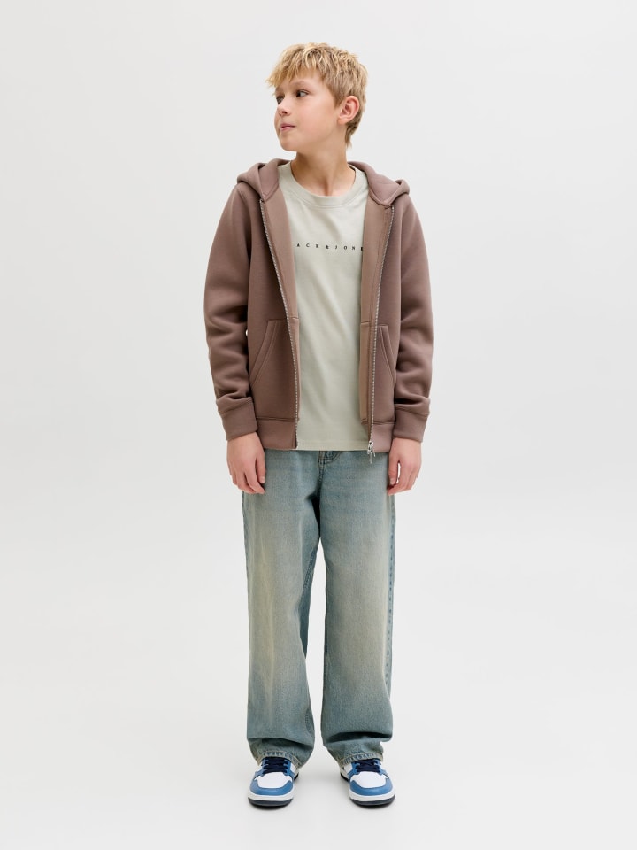 JACK & JONES Junior Футболка JJESTAR в лунном свете — фото 4