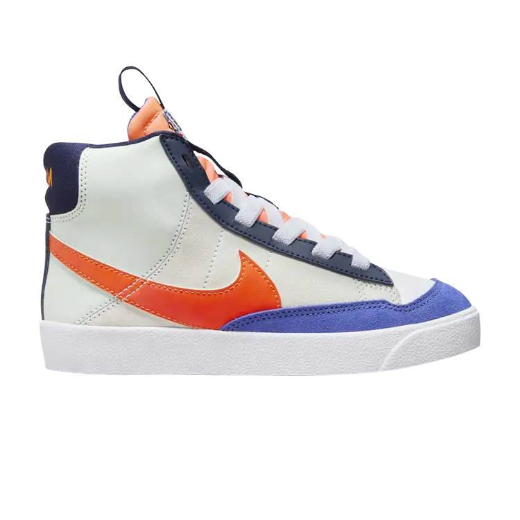 

Кроссовки Blazer Mid, цвет Midnight Navy Team Orange