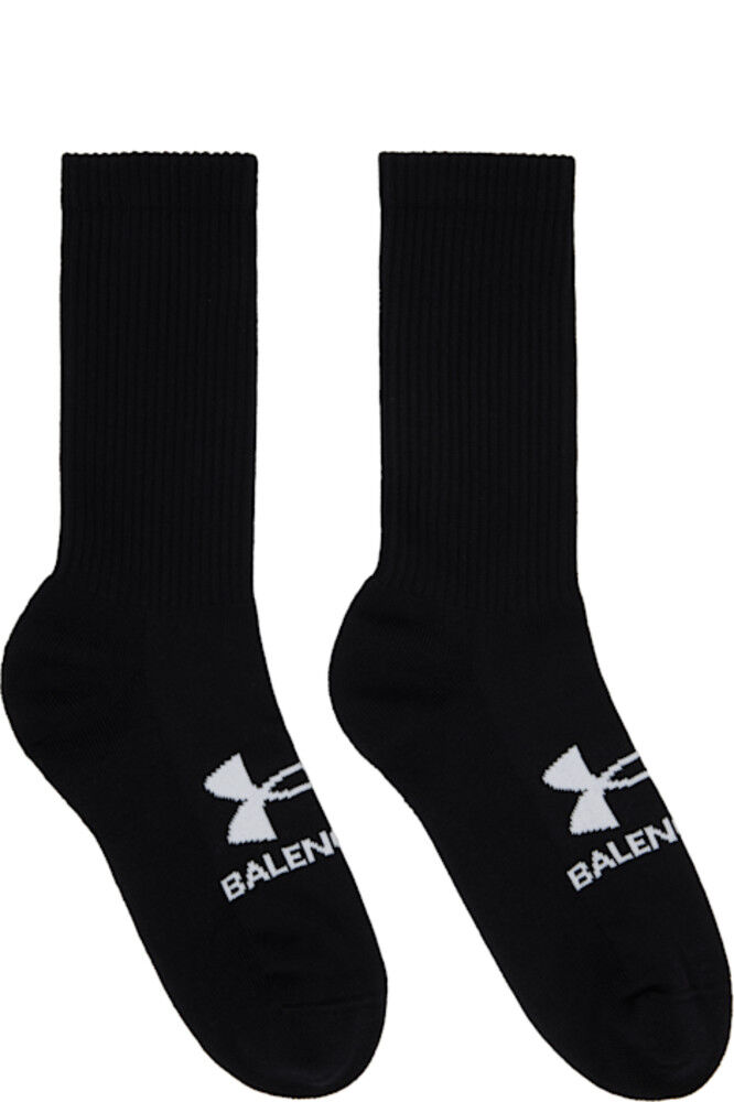 

Черные теннисные носки Under Armour Edition Balenciaga