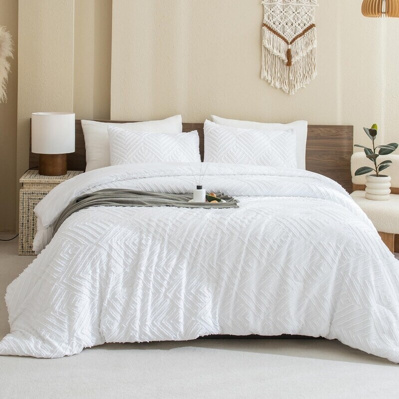 

Комплект постельного белья King Bed Bath & Beyond, белый