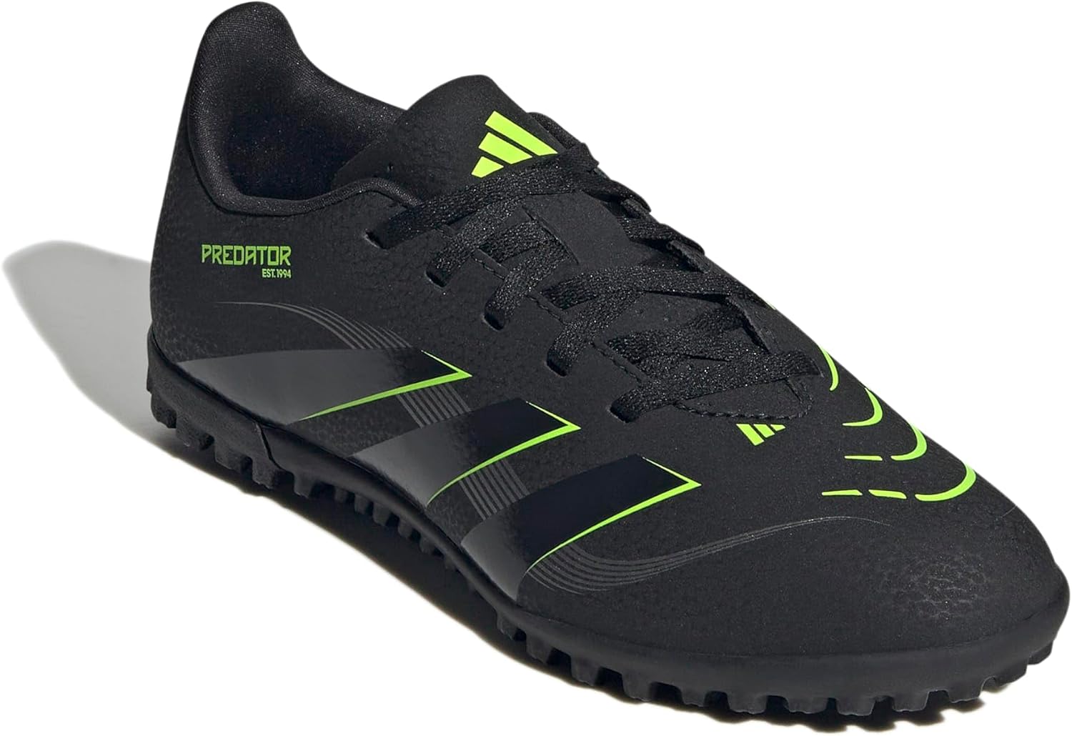 Детские кроссовки Adidas Club Predator Turf (унисекс), черный/угольный — фото 4
