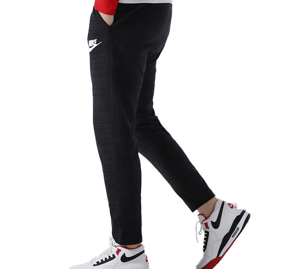 Спортивные штаны Nike Alphabet Logo Loose Sports Pants Black, черный — фото 4