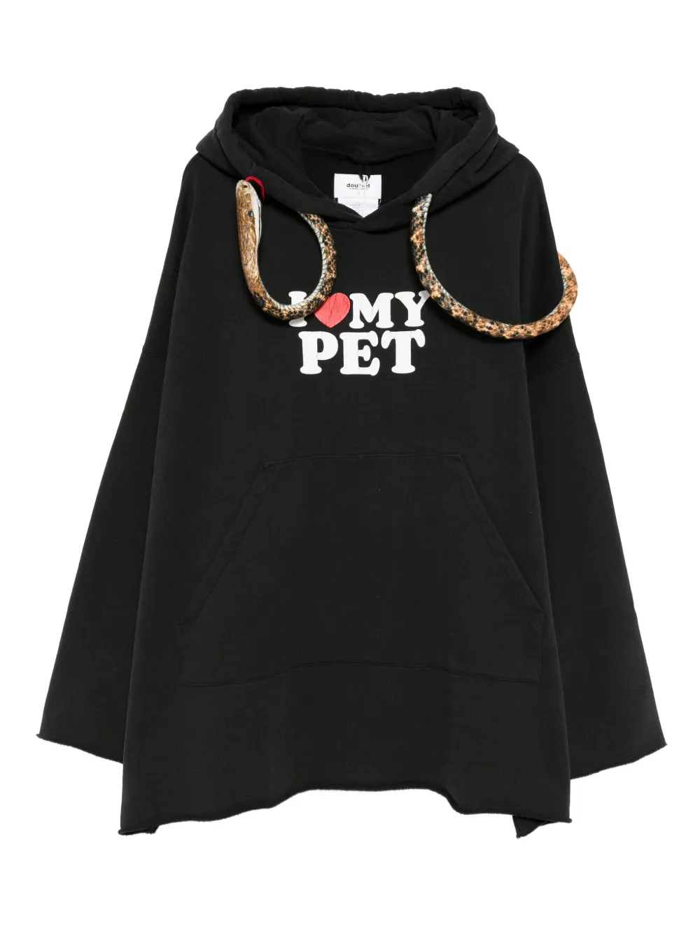 

Худи I Love My Pet Doublet, черный