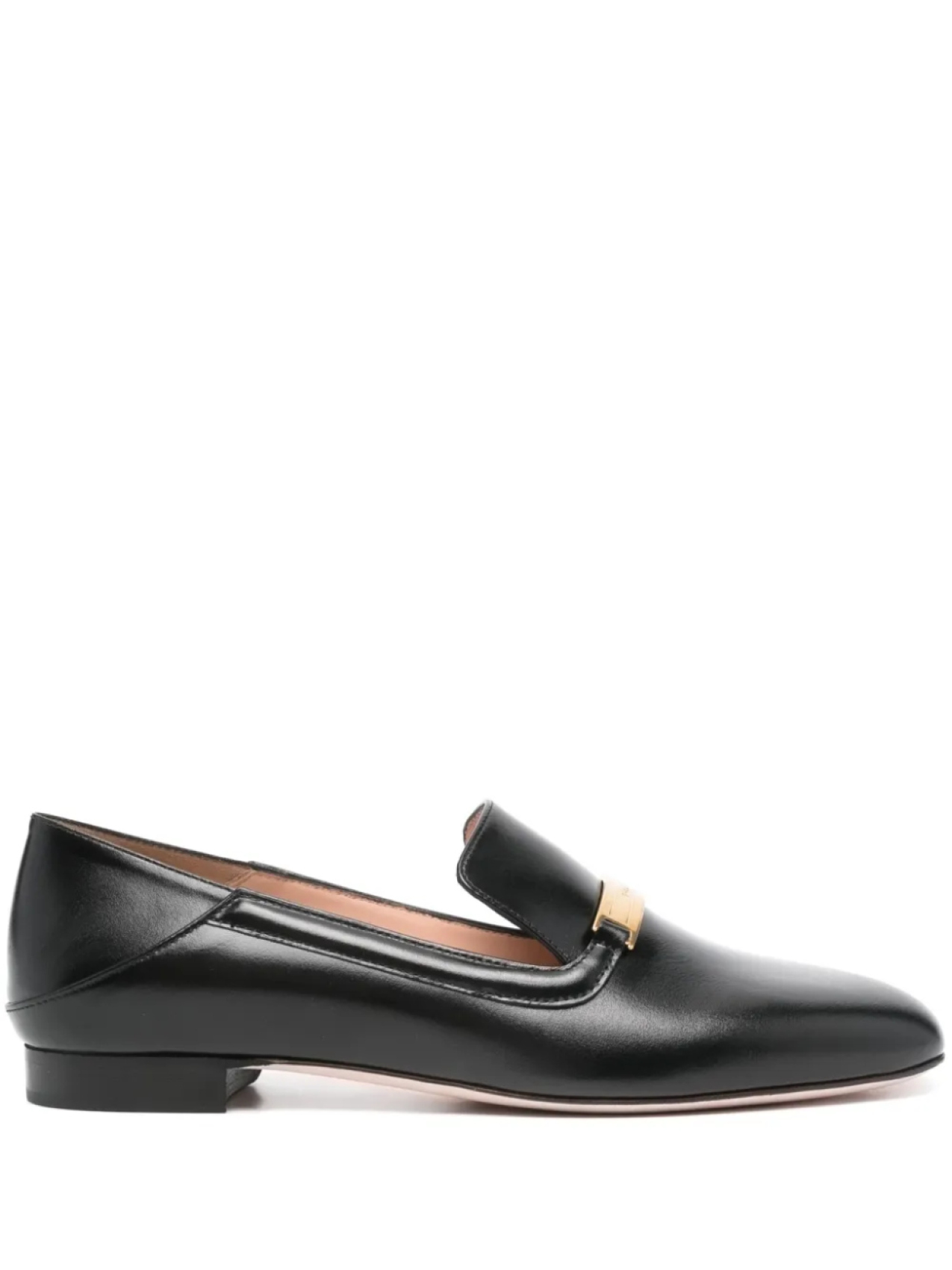 Кожаные мокасины Bally, черный