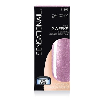 

Metal Me Pink Gel Nail Polish 7.39ml - Домашний гель-лак для ногтей Sensationail