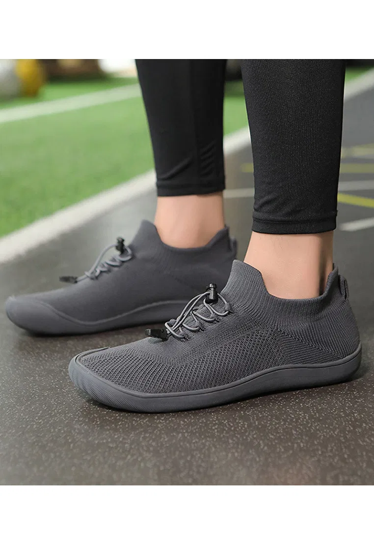 Кроссовки для ходьбы и фитнеса HYF030, унисекс Twenty Eight Shoes, серый/темно-серый — фото 3