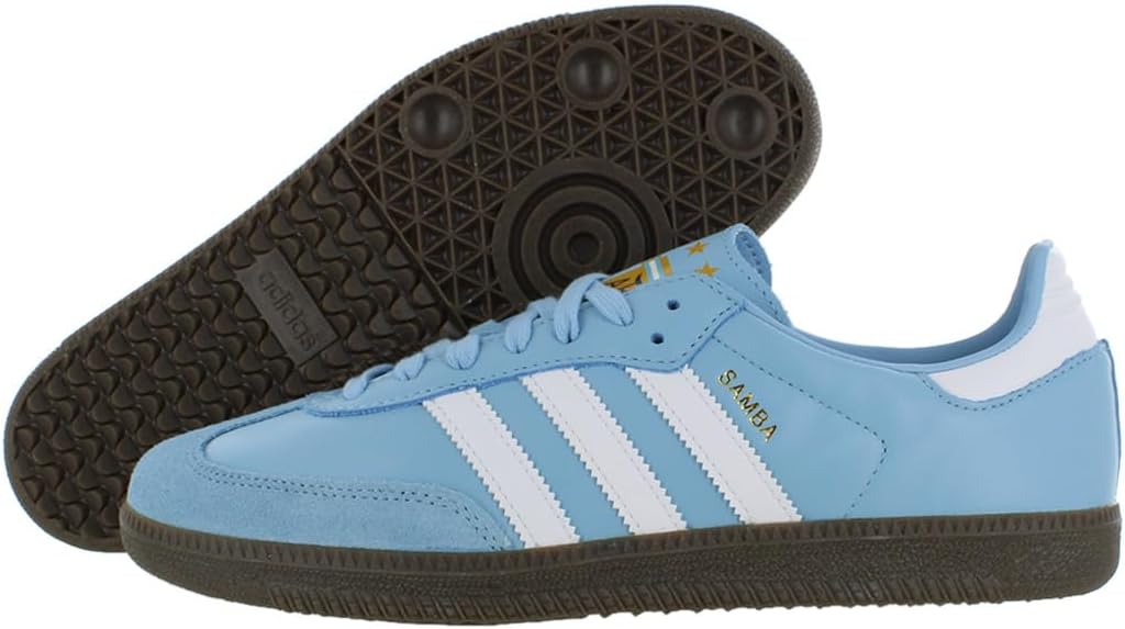 

Мужские кроссовки Adidas Samba, белый/синий/голубой